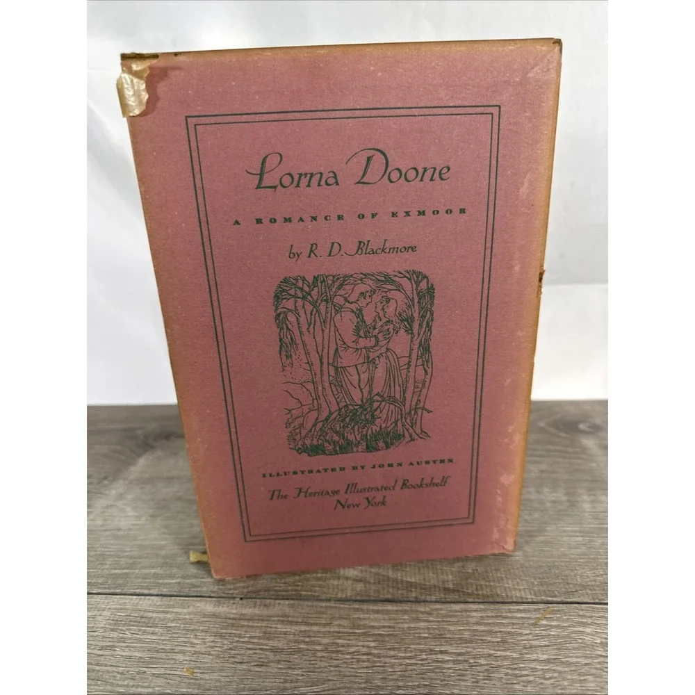 Lorna Doone Book‎ Hardcover by R. D. Blackmore 1943 Box Sleeve